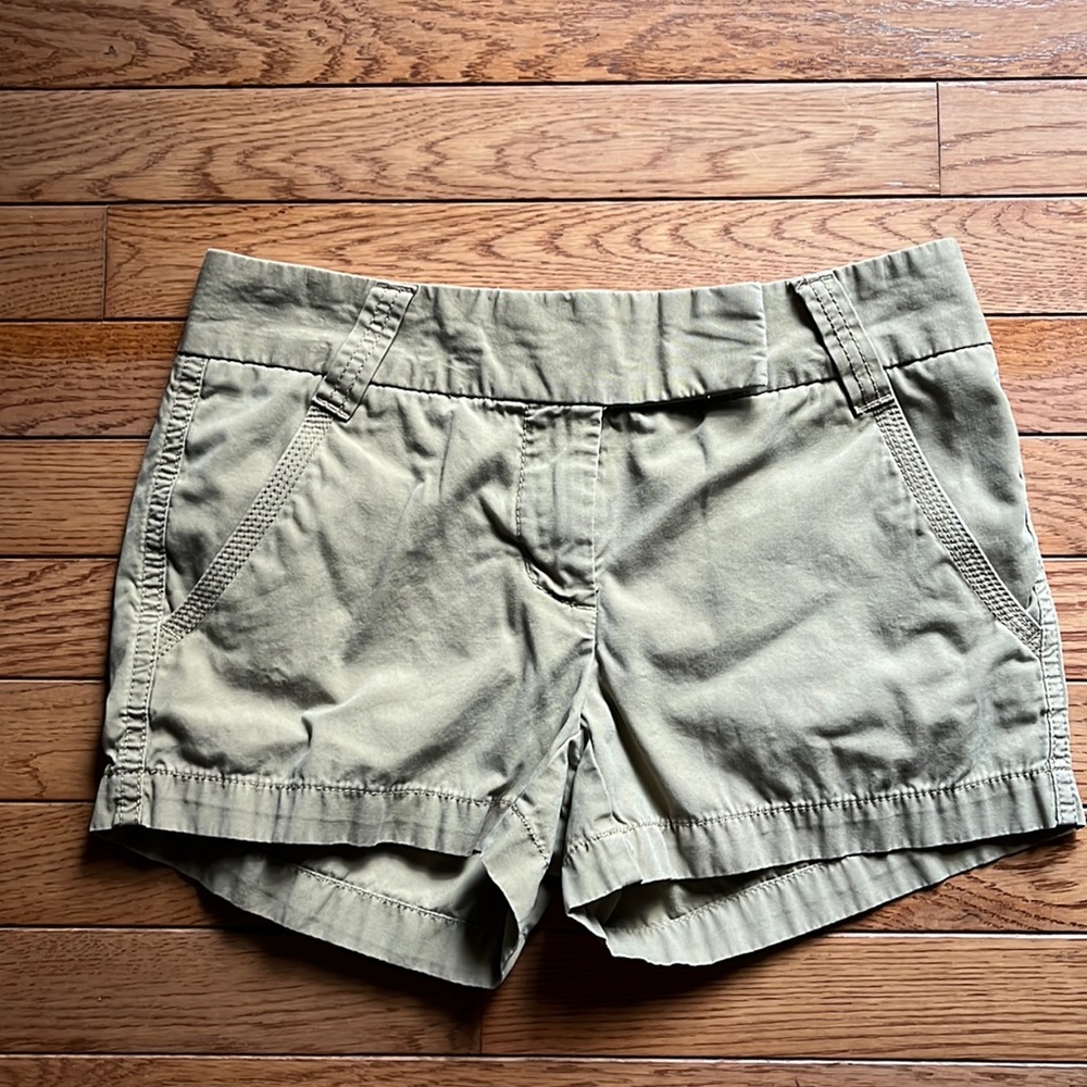 J Crew khaki shorts